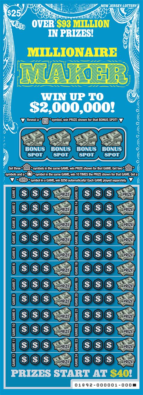 nj lottery scratch offs|The 10 Best NJ Lottery Scratch Offs This Month (Apr .